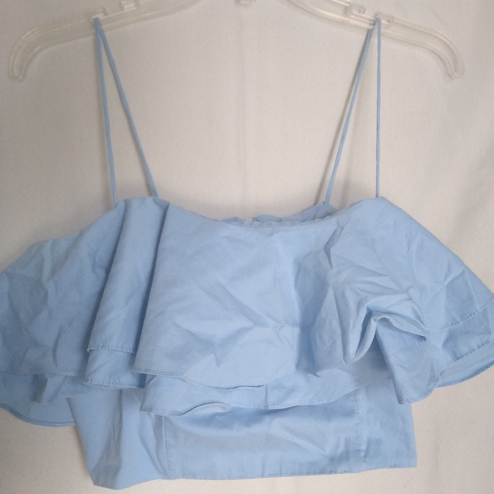 Baby💙 blue crop top